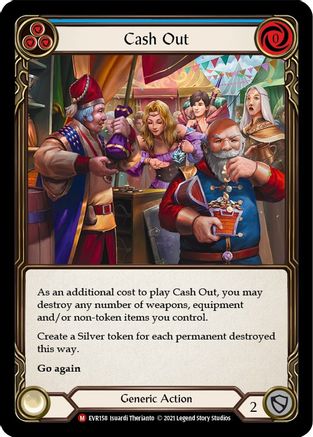 Cash Out (EVR158) 1st Edition - Everfest