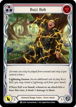 Buzz Bolt (Red) (LXI007)  - Blitz Deck: Tales of Aria - Lexi