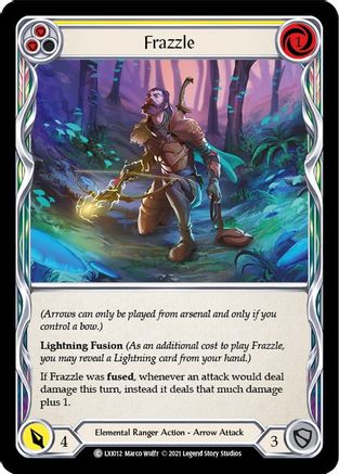 Frazzle (Yellow) (LXI012)  - Blitz Deck: Tales of Aria - Lexi