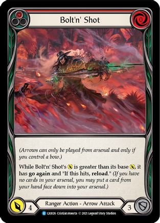 Bolt'n' Shot (Red)  (LXI026) - Blitz Deck: Tales of Aria - Lexi