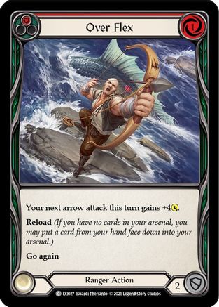 Over Flex (Red) (LXI027)  - Blitz Deck: Tales of Aria - Lexi