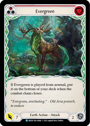 Evergreen (Red)  (BRI018) - Blitz Deck: Tales of Aria - Briar