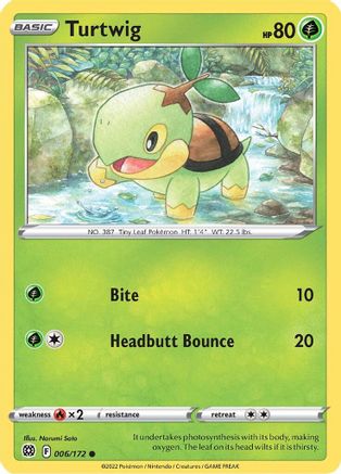 Turtwig (006/172) [Sword & Shield: Brilliant Stars] | Silver Goblin