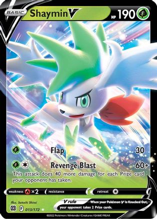 Shaymin V (013/172) [Sword & Shield: Brilliant Stars] | Silver Goblin