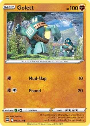 Golett (082/172) [Sword & Shield: Brilliant Stars] | Silver Goblin