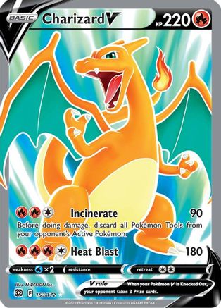 Charizard V (153/172) [Sword & Shield: Brilliant Stars] | Silver Goblin