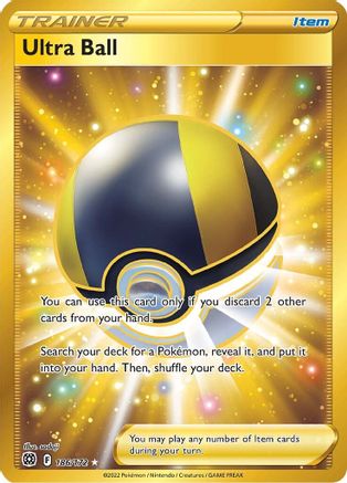 Ultra Ball (186/172) [Sword & Shield: Brilliant Stars] | Silver Goblin