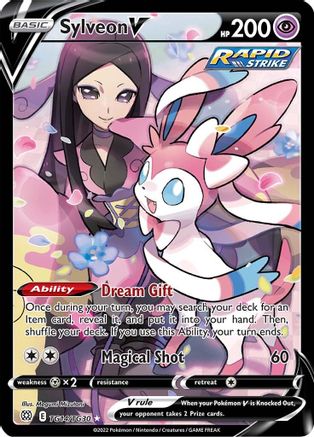 Sylveon V (TG14/TG30) [Sword & Shield: Brilliant Stars] | Silver Goblin