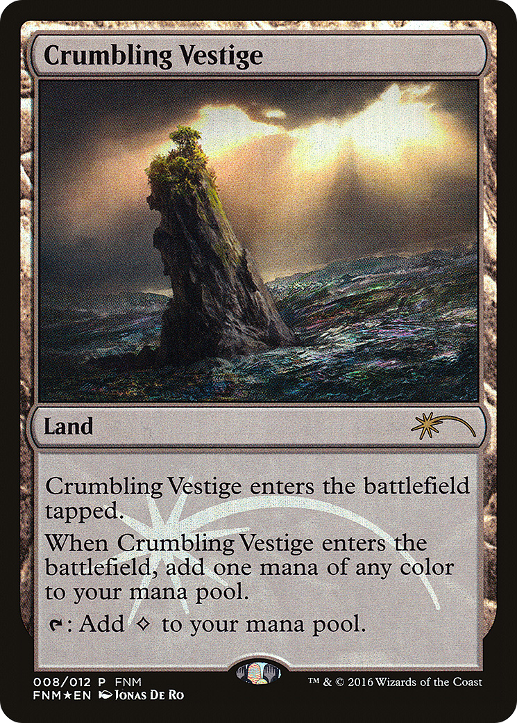 Crumbling Vestige [Friday Night Magic 2016] | Silver Goblin