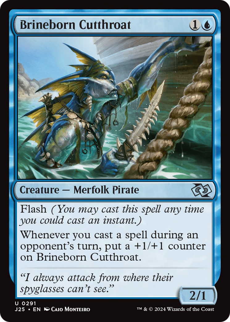 Brineborn Cutthroat [Foundations Jumpstart] | Silver Goblin