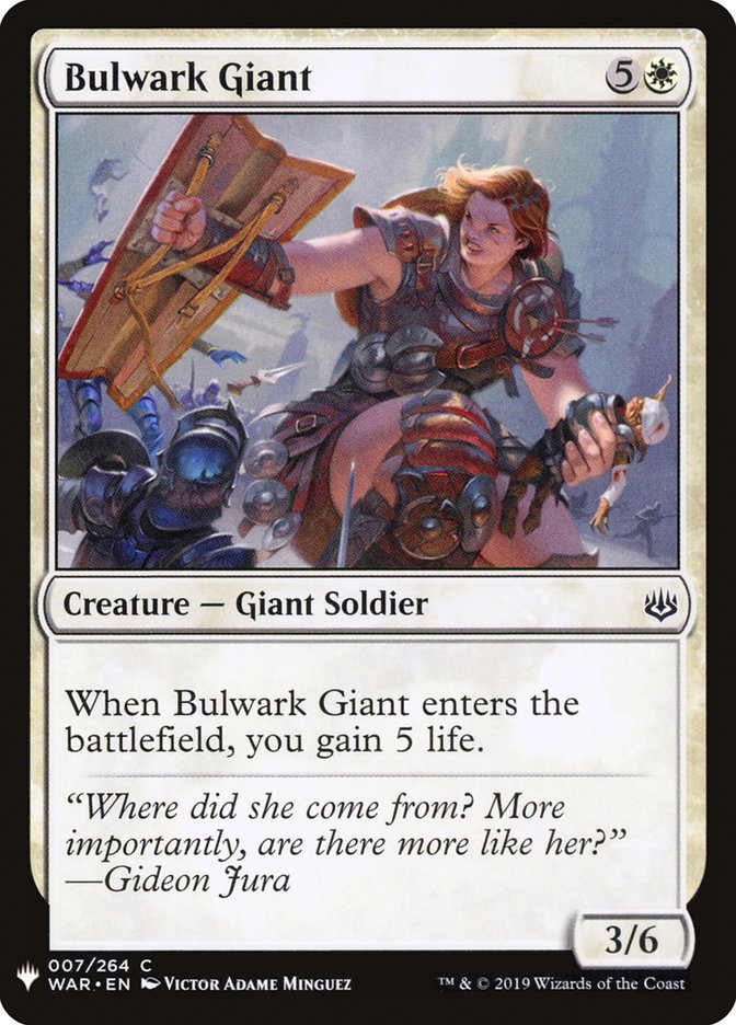 Bulwark Giant [Mystery Booster] | Silver Goblin