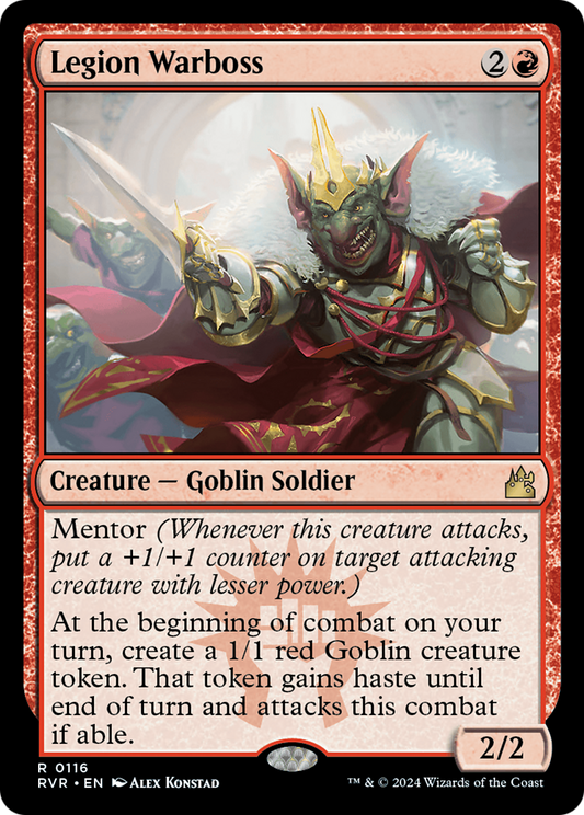 Legion Warboss [Ravnica Remastered] Foil
