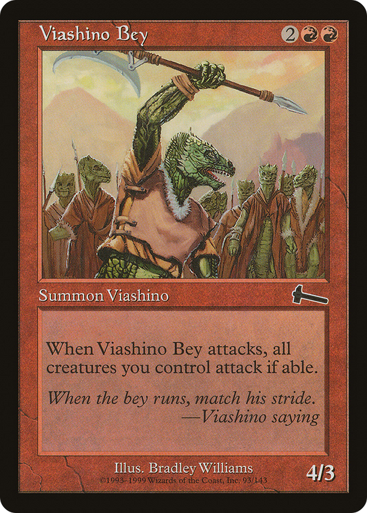 Viashino Bey [Urza's Legacy] Foil