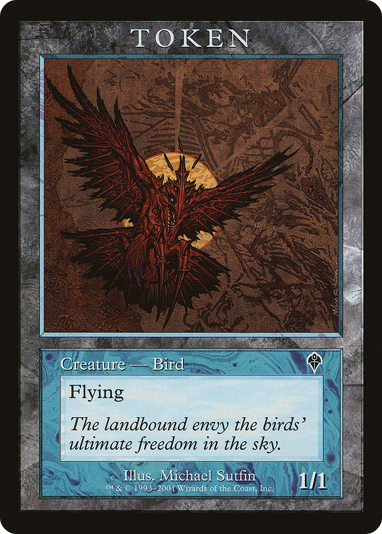 Bird Token [Magic Player Rewards 2001] | Silver Goblin