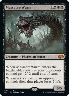 Massacre Wurm [Jumpstart 2022] | Silver Goblin