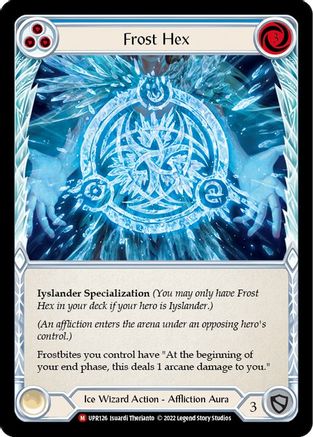 Frost Hex (UPR126) Cold Foil - Uprising