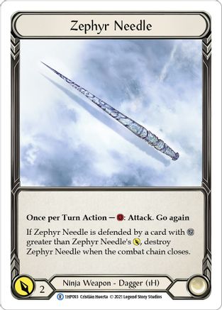 Zephyr Needle (1HP093) - History Pack Vol.1