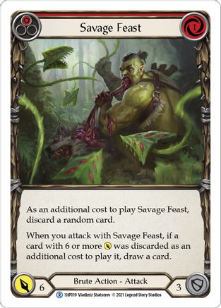 Savage Feast (Red)  (1HP019) - History Pack Vol.1 | Silver Goblin