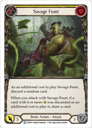 Savage Feast (Yellow)  (1HP020) - History Pack Vol.1 | Silver Goblin