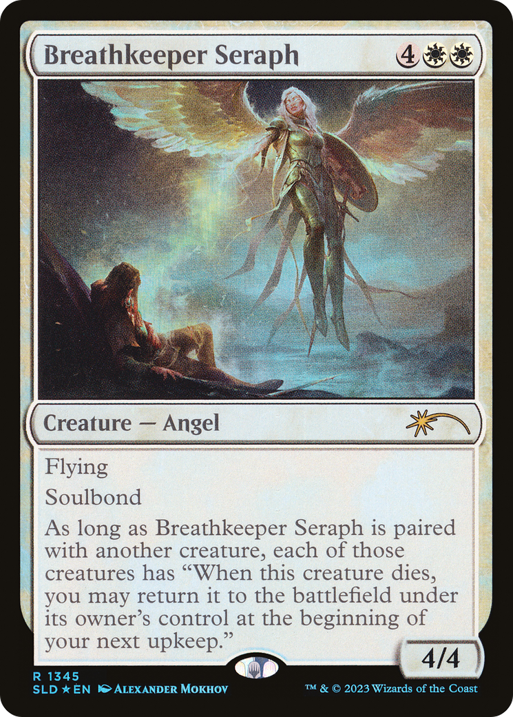 Breathkeeper Seraph [Secret Lair: Angels] | Silver Goblin