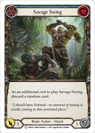 Savage Swing (Blue)  (1HP033) - History Pack Vol.1 | Silver Goblin