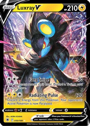 Luxray V (50) Holofoil - Astral Radiance