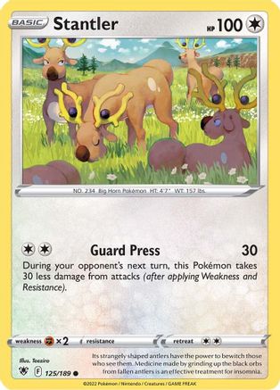 Stantler (125/189) [Sword & Shield: Astral Radiance] | Silver Goblin