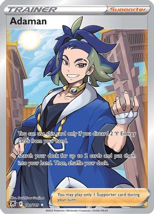 Adaman (Full Art) (181) Holofoil - SWSH10 Astral Radiance