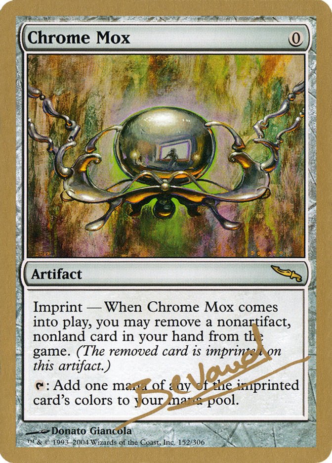 Chrome Mox (Manuel Bevand) [World Championship Decks 2004] | Silver Goblin