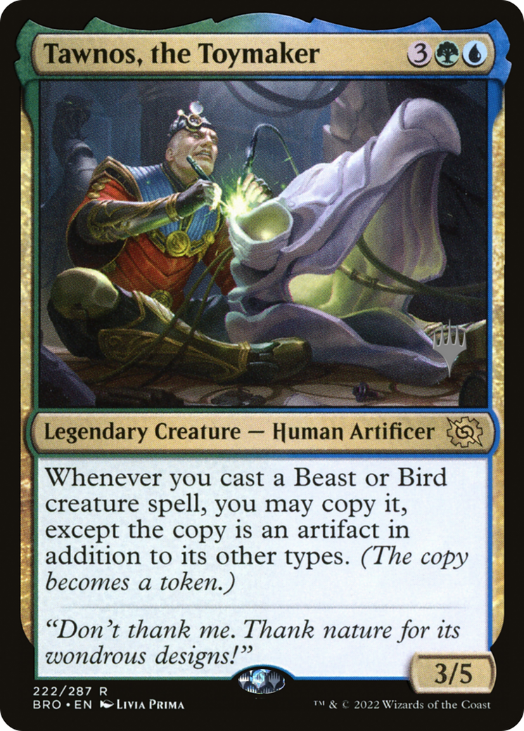 Tawnos, the Toymaker (Promo Pack) [The Brothers' War Promos] | Silver Goblin