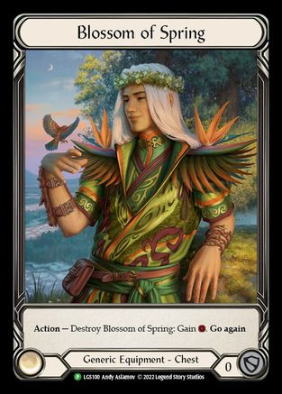 Blossom of Spring - LGS100 (LGS100) Cold Foil - Flesh and Blood: Promo Cards