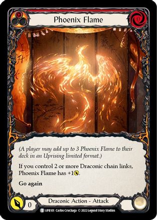 Phoenix Flame  (UPR101) - Uprising | Silver Goblin