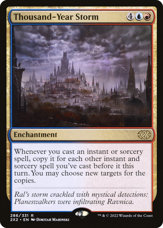 Thousand-Year Storm [Double Masters 2022] Foil