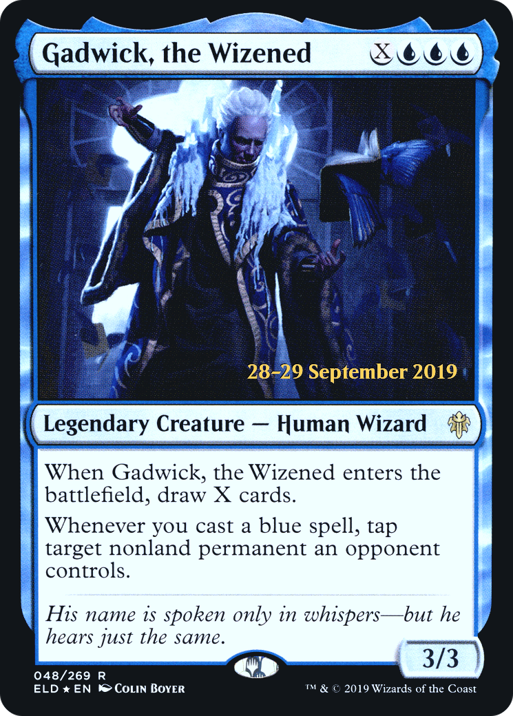 Gadwick, the Wizened [Throne of Eldraine Prerelease Promos] | Silver Goblin