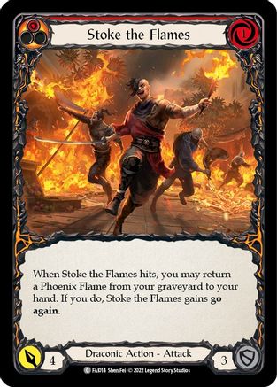 Stoke the Flames  (FAI014) - Blitz Deck: Uprising - Fai | Silver Goblin