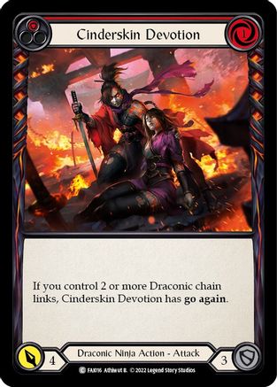 Cinderskin Devotion (Red)  (FAI016) - Blitz Deck: Uprising - Fai | Silver Goblin