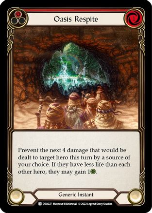 Oasis Respite (DRO027) - Blitz Deck: Uprising - Dromai