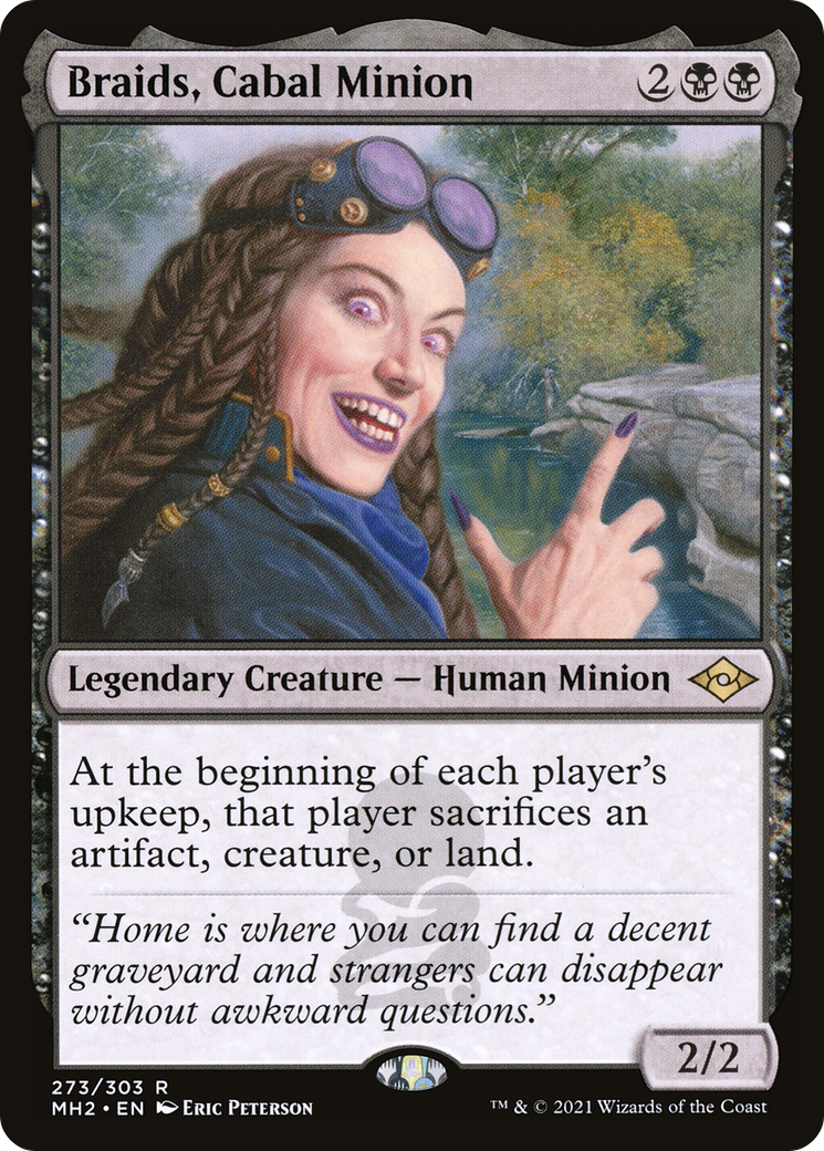 Braids, Cabal Minion [Modern Horizons 2] Foil