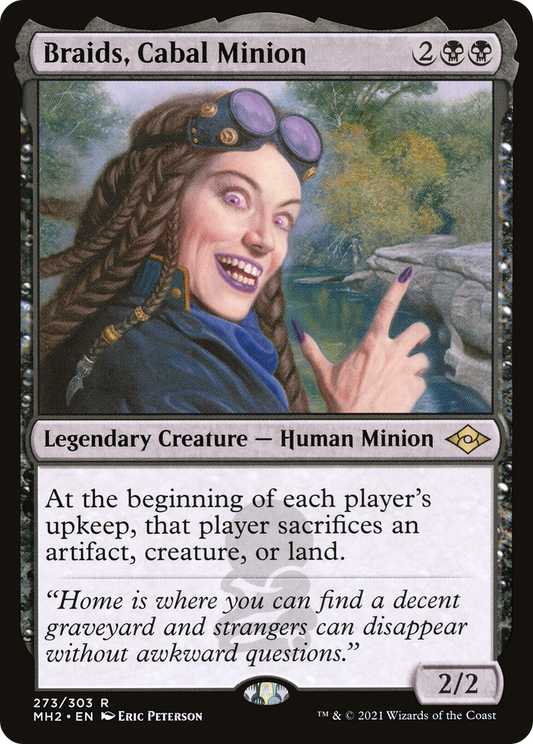 Braids, Cabal Minion [Modern Horizons 2] Foil