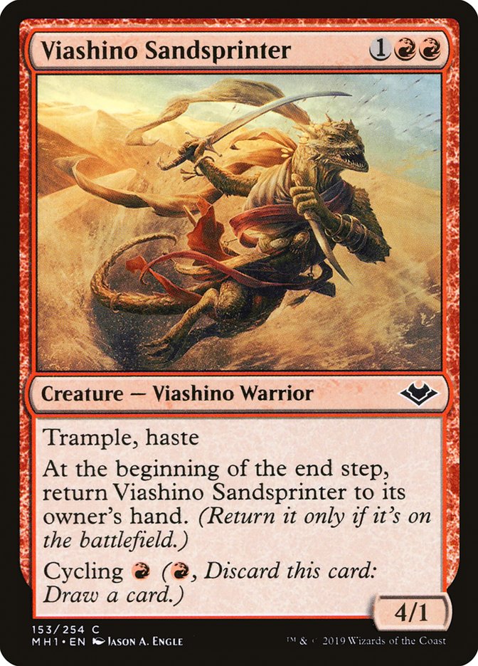 Viashino Sandsprinter [Modern Horizons] | Silver Goblin