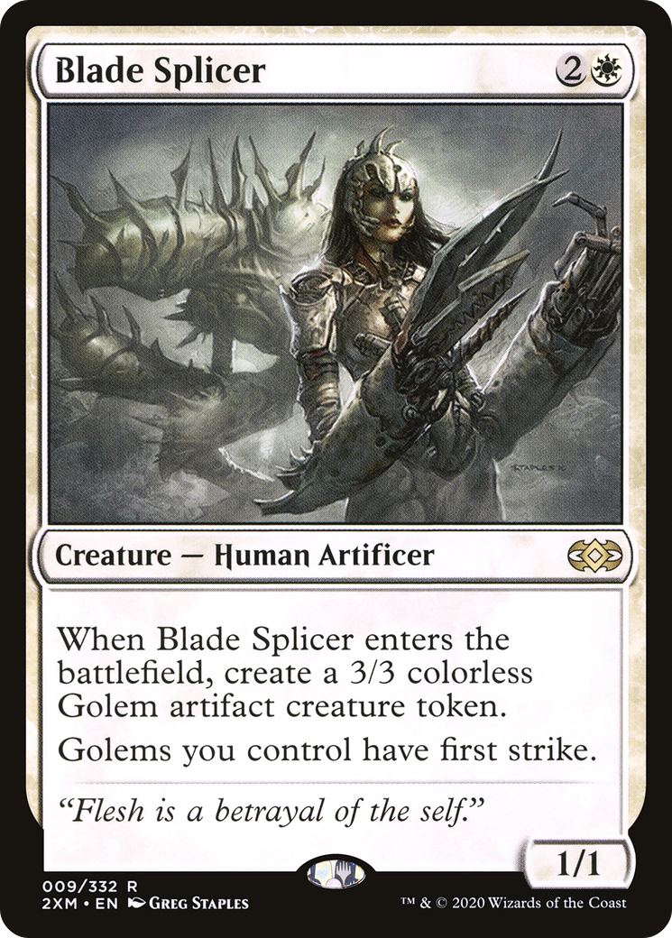 Blade Splicer [Double Masters] | Silver Goblin