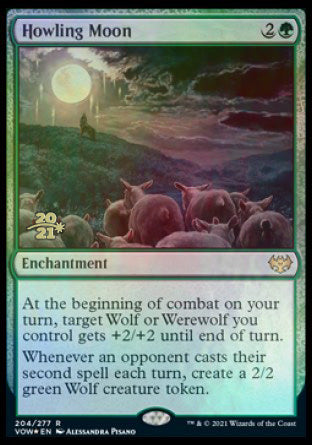 Howling Moon [Innistrad: Crimson Vow Prerelease Promos] | Silver Goblin