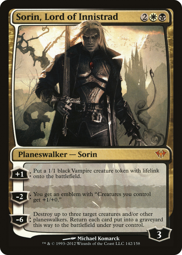 Sorin, Lord of Innistrad [Dark Ascension] | Silver Goblin