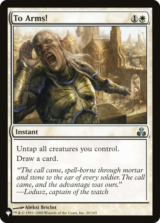 To Arms! (GPT-20)