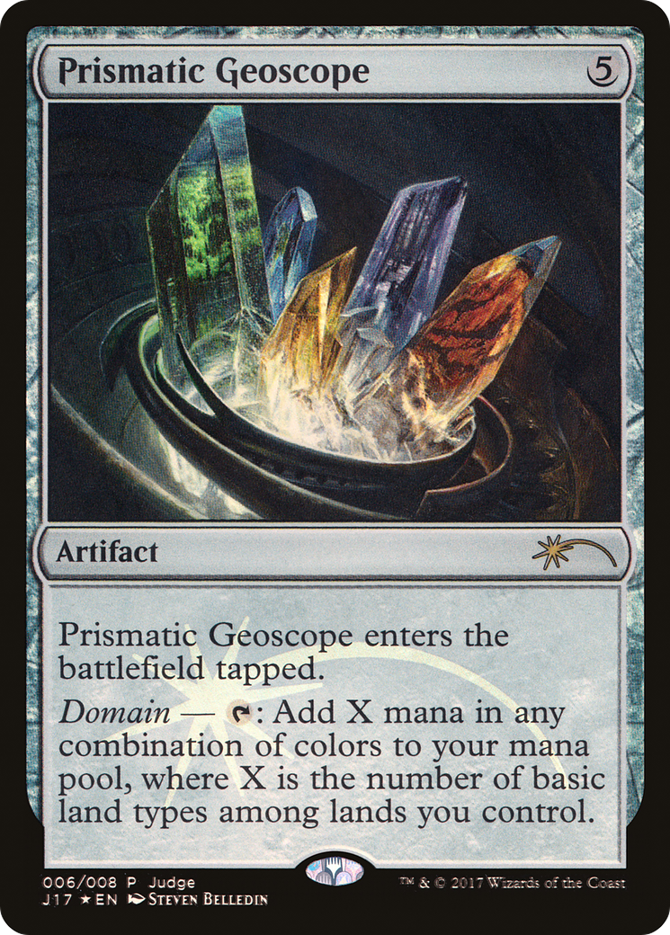 Prismatic Geoscope [Judge Gift Cards 2017] | Silver Goblin