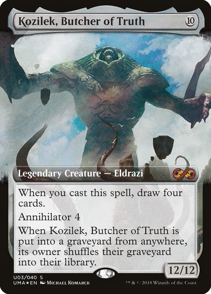 Kozilek, Butcher of Truth (Topper) [Ultimate Masters Box Topper] | Silver Goblin