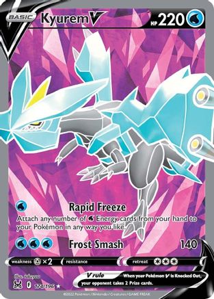 Kyurem V (Full Art) (174) Holofoil - Lost Origin