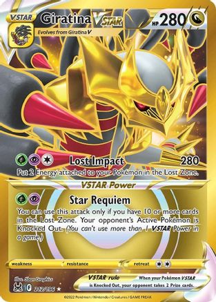 Giratina VSTAR (212/196) [Sword & Shield: Lost Origin] | Silver Goblin