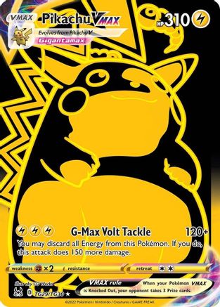 Pikachu VMAX (Secret) (TG29) Holofoil - Lost Origin