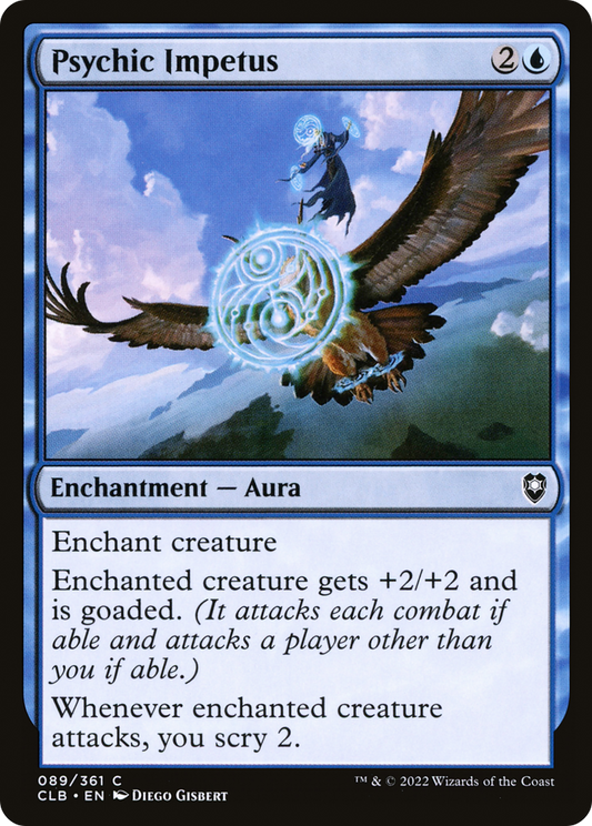 Psychic Impetus [Commander Legends: Battle for Baldur's Gate] Foil